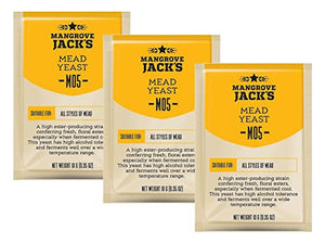 3X Mangrove Jacks Craft Series Mead Yeast M05 (10g)