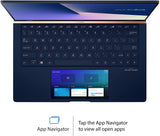 ASUS ZenBook 13 Ultra-Slim Laptop 13.3” Full HD NanoEdge Bezel, Intel Core i7-10510U, 16GB RAM, 512GB PCIe SSD, Innovative Screenpad 2.0, Windows 10 Pro - UX334FLC-AH79, Royal Blue 192876452905  [Used]