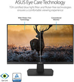 Asus VA24EHE 23.8” Monitor, 1080P, Full HD, IPS, 75Hz, HDMI D-Sub DVI-D 192876451250  [New]