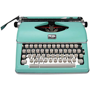 Royal 79101T Classic Manual Metal Typewriter Keyboard, Mint Green 022447791013  [New]