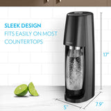 NEW Sodastream Fizzi Sparkling Water Maker (Black) with CO2 and BPA free Bottle 811572026721  [New]