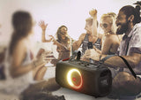 JBL PartyBox On-The-Go - A Portable Karaoke Party Speaker w/ mic100W Power Output 050036372596  [New]