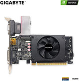 Gigabyte GeForce GT 710 2GB Graphic Cards and Support PCI Express 2.0 X8 Bus Interface. Graphic Cards Gv-N710D5-2Gil 889523019153  [New]