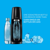 NEW Sodastream Fizzi Sparkling Water Maker (Black) with CO2 and BPA free Bottle 811572026721  [New]