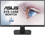 Asus VA24EHE 23.8” Monitor, 1080P, Full HD, IPS, 75Hz, HDMI D-Sub DVI-D 192876451250  [New]