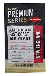 Lallemand LalBrew Premium Series American East Coast Ale Yeast (11 Grams)   [New]