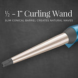 Remington Pro Curling Wand with Silk Ceramic Advanced Technology   [New]