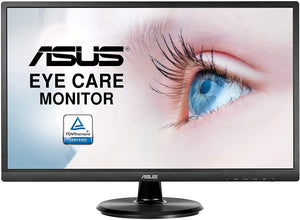 ASUS 23.8" 1080P Monitor (VA249HE) Eye Care VESA Mountable Black 192876043554 [NEW]