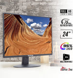 Sceptre E248W-19203R 24" Ultra Thin 75Hz 1080p LED Monitor Build-in Speakers 792343323037  [New]