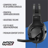 Wage Pro Universal Gaming Headset - Black/Blue (WMAGY-N116) 810045681863  [New]