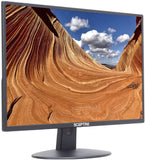 Sceptre E248W-19203R 24" Ultra Thin 75Hz 1080p LED Monitor Build-in Speakers 792343323037  [New]