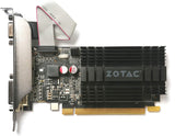 ZOTAC GeForce GT 710 2GB DDR3 PCI-E2.0 DL-DVI VGA HDMI Passive Cooled Single Slot Low Profile Graphics Card (ZT-71302-20L) 816264016295  [New]