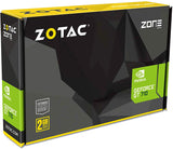 ZOTAC GeForce GT 710 2GB DDR3 PCI-E2.0 DL-DVI VGA HDMI Passive Cooled Single Slot Low Profile Graphics Card (ZT-71302-20L) 816264016295  [New]