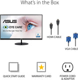 ASUS VL249HE 23.8” Eye Care Monitor, Frameless Slim, VESA Wall Mountable 192876415184  [New]