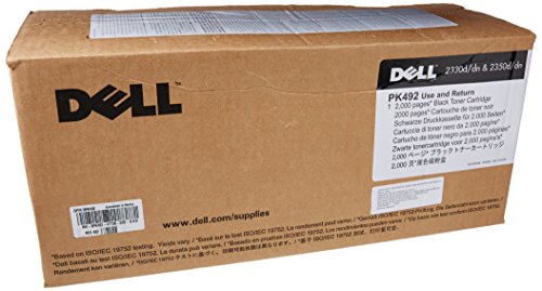 Dell PK492 Black Toner Cartridge 2330d/dn, 2350d/dn Laser Printer 659360626254  [New]