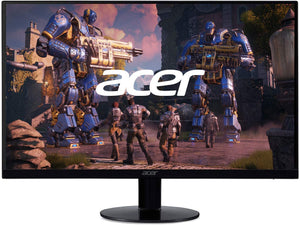 Acer SB240Y Bbix 23.8” Ultra-Thin Zero-Frame IPS Monitor FREESYNC Black 191114913758  [New]