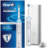 Oral-B Genius X Limited, Electric Toothbrush, Artificial Intelligence, Travel Case, White 069055129258  [New]