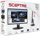 Sceptre 20" 1600x900 75Hz Ultra Thin LED Monitor E205W-16003R 792343320036  [New]