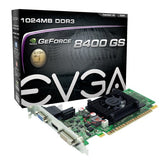 EVGA 1GB GeForce 8400 GS DirectX 10 64-Bit DDR3 PCI Express 01G-P3-1302-LR 843368013721  [New]