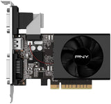 PNY NVIDIA GeForce GT 710 2GB DDR3 VGA/DVI/HDMI PCI-Express Video Card 751492592978  [New]