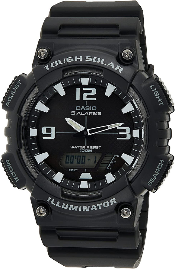 Casio Men's Solar Sport Combination Watch Black 079767960537  [New]