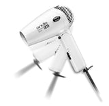 Andis 80075 1875-Watt Fold-N-Go Ionic Hair Dryer, Pearl White 040102800757  [New]